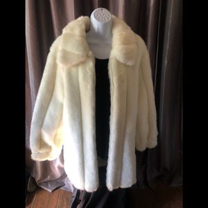 Dennis Basso faux fur jacket